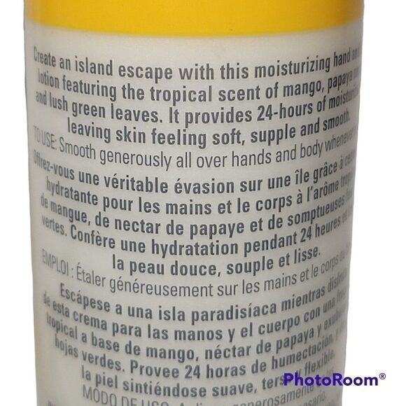 Avon Naturals Hand Body Lotion Mango & Papaya Nectar 8.4oz Full Size New Sealed - Picture 5 of 9